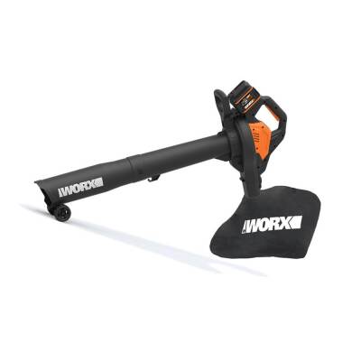 WORX WG583E 40Volt 4.0Ah. Li-ion Kömürsüz Profesyonel Yaprak Toplama ve Üfleme - 4