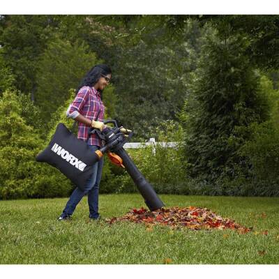 WORX WG583E 40Volt 4.0Ah. Li-ion Kömürsüz Profesyonel Yaprak Toplama ve Üfleme - 5