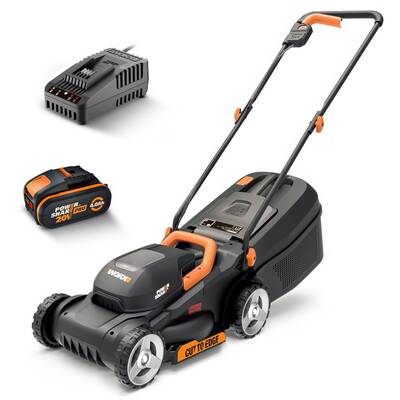 WORX WG730E 20Volt 4.0Ah. Li-ion 30cm Profesyonel Kömürsüz Şarjlı Çim Biçme - Fırsat Ürünü