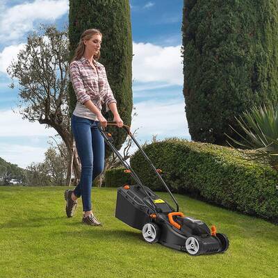 WORX WG730E 20Volt 4.0Ah. Li-ion 30cm Profesyonel Kömürsüz Şarjlı Çim Biçme - 3