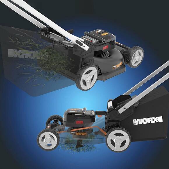 WORX WG748E 40Volt 4.0Ah. Li-ion 46CM Profesyonel Kömürsüz Şarjlı Çim Biçme - 8