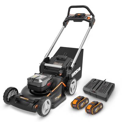 WORX WG749E 40Volt 4.0Ah. Li-ion 46CM Profesyonel Kömürsüz Şarjlı Çim Biçme - Fırsat Ürünü