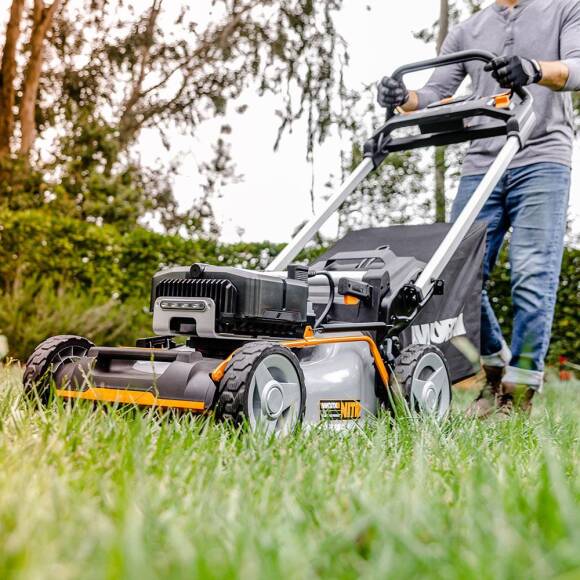 WORX WG761E 80Volt 4.0Ah. Li-ion 51cm Profesyonel Kömürsüz Şarjlı Çim Biçme - 3