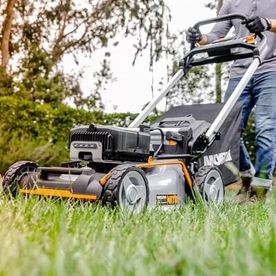 WORX WG761E 80Volt 4.0Ah. Li-ion 51cm Profesyonel Kömürsüz Şarjlı Çim Biçme - 9