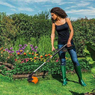 WORX WG927E 40Volt 2.0Ah. Li-ion 34cm Profesyonel Şarjlı Çim Biçme + WG157E.9 20Volt Misinalı Çim ve Kenar Kesme - 6