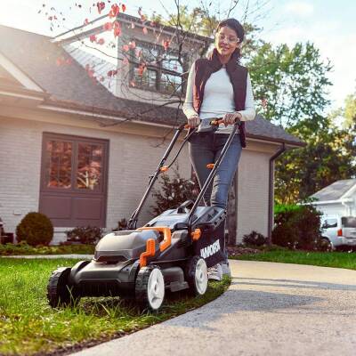 WORX WG927E 40Volt 2.0Ah. Li-ion 34cm Profesyonel Şarjlı Çim Biçme + WG157E.9 20Volt Misinalı Çim ve Kenar Kesme - 7