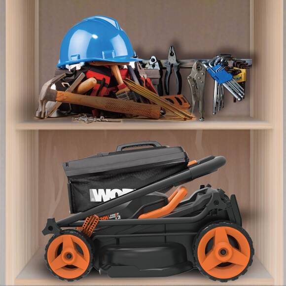 WORX WG927E 40Volt 2.0Ah. Li-ion 34cm Profesyonel Şarjlı Çim Biçme + WG157E.9 20Volt Misinalı Çim ve Kenar Kesme - 9