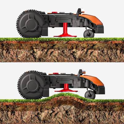 WORX WR155E 20Volt 5.0Ah. 22CM LANDROID Tam Otonom Kömürsüz Çim Biçme Robotu - 6