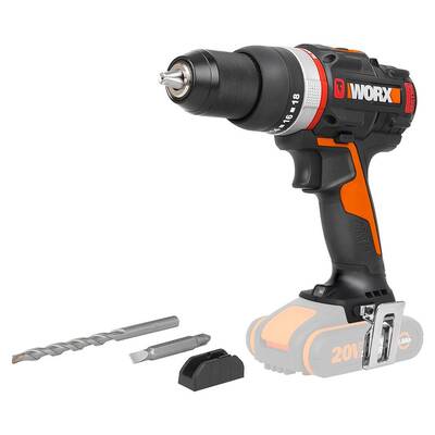 WORX WX-JCR.9 20Volt Kömürsüz Profesyonel Darbeli Matkap (Akü Dahil Değildir) - Fırsat Ürünü