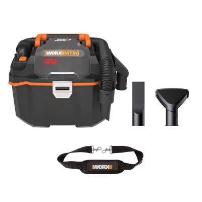 WORX WX031.9 20Volt 200W/16Kpa Li-ion Kömürsüz Flexi Esnek Hortumlu Islak/Kuru Süpürge & Üfleme (Akü Dahil Değildir) - Worx