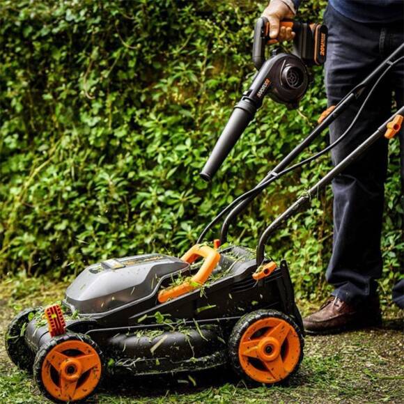 Worx WX094 20Volt 2.0Ah. Li-ion Şarjlı Profesyonel Devir Ayarlı Üfleyici - 10