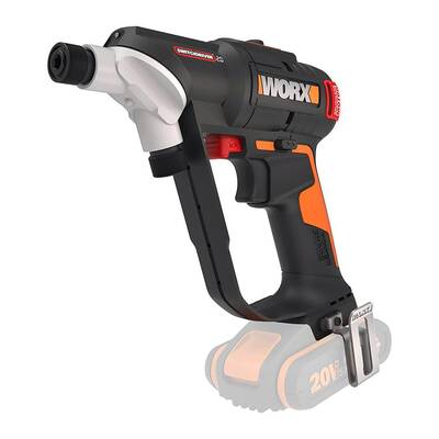 WORX WX177.9 20Volt Döner Kafa ve Çift Mandrenli Profesyonel Kömürsüz Şarjlı Matkap + 6 Parça Uç (Akü Dahil Değildir) - Fırsat Ürünü (1)