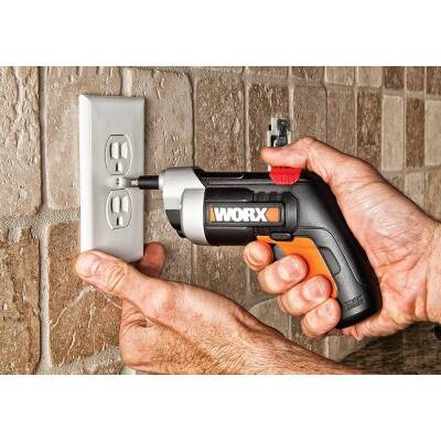 WORX WX252 4Volt/1.5Ah. Li-ion Şarjlı Tornavida + 10 adet Bits Uç - 9