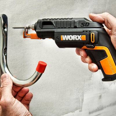 WORX WX255 4Volt/1.5Ah. Li-ion Şarjlı Şarjörlü Tornavida + 6 adet Bits Uç + Vida Tutucu - 8