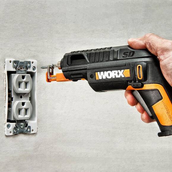 WORX WX255 4Volt/1.5Ah. Li-ion Şarjlı Şarjörlü Tornavida + 6 adet Bits Uç + Vida Tutucu - 10