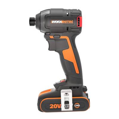 WORX WX265 20Volt 2.0Ah Li-ion Çift Akülü 200Nm Kömürsüz Profesyonel Şarjlı Darbeli Tornavida - Worx (1)