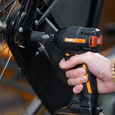 WORX WX265 20Volt 2.0Ah Li-ion Çift Akülü 200Nm Kömürsüz Profesyonel Şarjlı Darbeli Tornavida - 5