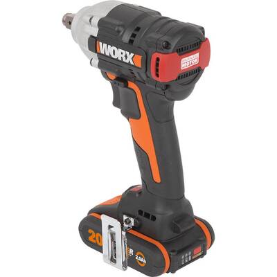 WORX WX272 20Volt/2.0Ah Li-ion Çift Akülü Şarjlı 300Nm Kömürsüz Profesyonel Somun Sıkma - Fırsat Ürünü (1)