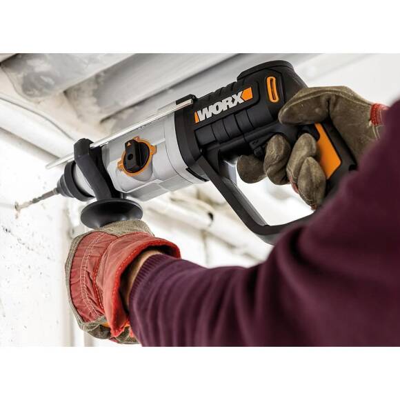 WORX WX339 800Watt 2.5J Profesyonel SDS-Plus Kırıcı/Delici + 4 Adet Uç - 7