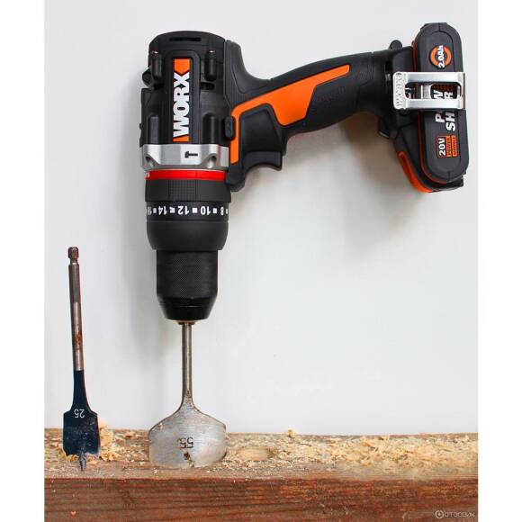 WORX WX352.9 20Volt Kömürsüz Profesyonel Şarjlı Darbeli Matkap (Akü Dahil Değildir) - 10