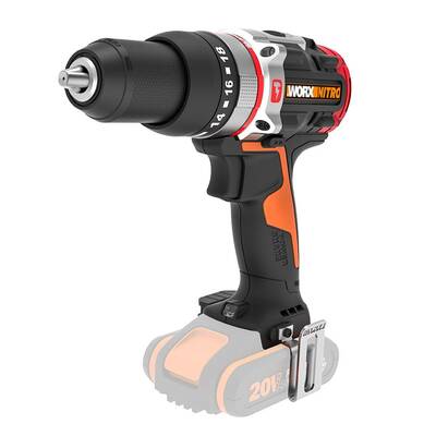 WORX WX354.9 20Volt Kömürsüz Profesyonel Darbeli Şarjlı Matkap (Akü Dahil Değildir) - Fırsat Ürünü (1)