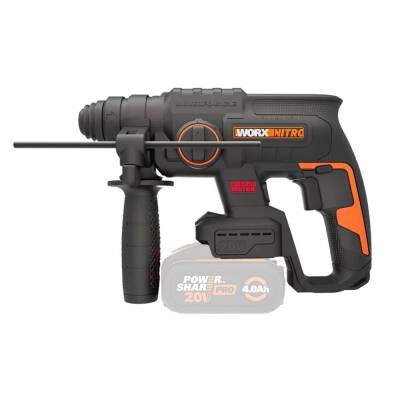 WORX WX381.9 20Volt 2J Profesyonel SDS-Plus Pnömatik Kırıcı/Delici + 3 Parça Delme Ucu (Akü Dahil Değildir) - Fırsat Ürünü (1)