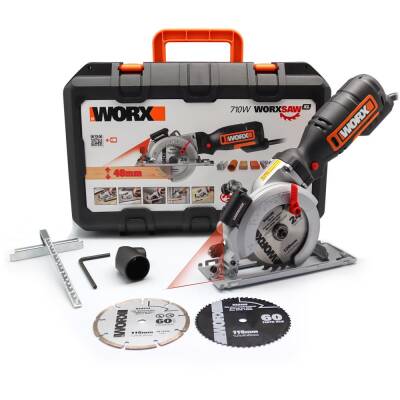 WORX WX427 710Watt Profesyonel Çok Amaçlı Lazerli Daire Testere - Worx