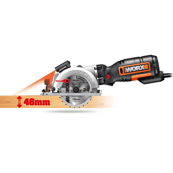 WORX WX427 710Watt Profesyonel Çok Amaçlı Lazerli Daire Testere - 2