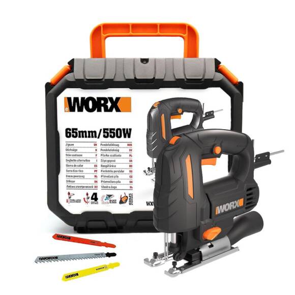 WORX WX463 550Watt Devir Ayarlı Profesyonel Dekupaj Testere - 1