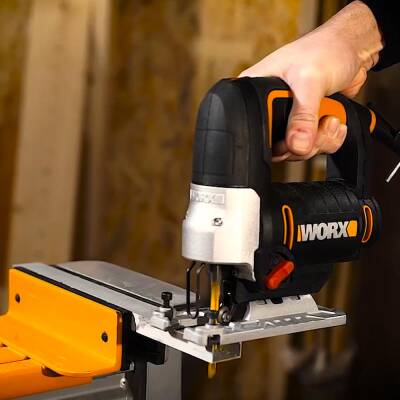 WORX WX478.1 650Watt Profesyonel Devir Ayarlı Dekupaj Testere - 10