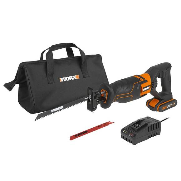 WORX WX500 20Volt 2.0Ah. Li-ion Profesyonel Tilki Kuyruğu Testere - 1