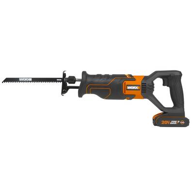 WORX WX500 20Volt 2.0Ah. Li-ion Profesyonel Tilki Kuyruğu Testere - Fırsat Ürünü (1)