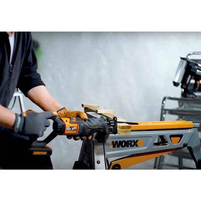 WORX WX500 20Volt 2.0Ah. Li-ion Profesyonel Tilki Kuyruğu Testere - 5