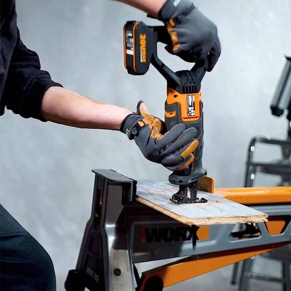 WORX WX500 20Volt 2.0Ah. Li-ion Profesyonel Tilki Kuyruğu Testere - 7