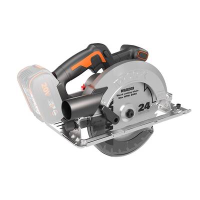 WORX WX520.9 20Volt 190mm Kömürsüz Profesyonel Şarjlı Daire Testere (Akü Dahil Değildir) - Fırsat Ürünü (1)