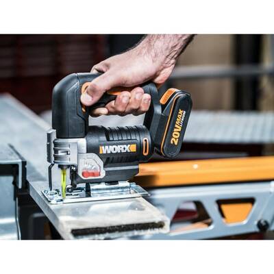 WORX WX543 20Volt 2.0Ah Li-ion Profesyonel Dekupaj Testere - 5