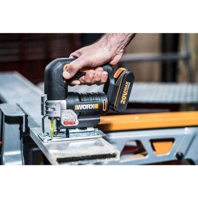 WORX WX543.9 20Volt Profesyonel Dekupaj Testere (Akü Dahil Değildir) - 4