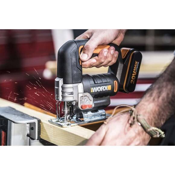 WORX WX543.9 20Volt Profesyonel Dekupaj Testere (Akü Dahil Değildir) - 7