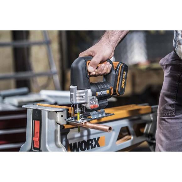 WORX WX543.9 20Volt Profesyonel Dekupaj Testere (Akü Dahil Değildir) - 9