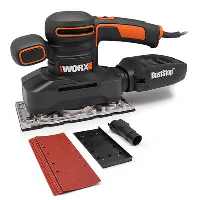 WORX WX641 250Watt Profesyonel Titreşimli Zımpara - Fırsat Ürünü