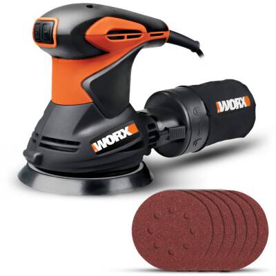 WORX WX652.1 320Watt 125mm Profesyonel Eksantrik Zımpara - Worx