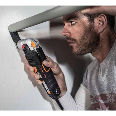 WORX WX681 450Watt Profesyonel Çok Amaçlı Devir Ayarlı Kesme Raspalama ve Zımpara + 39 Adet Aksesuar - 5