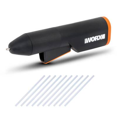 WORX WX746.9 MAKERX 20Volt Profesyonel Sıcak Mum Silikon Tabancası + 10 Silikon (Akü Dahil Değildir) - Fırsat Ürünü