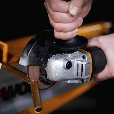 WORX WX800 20Volt 2.0 Ah. Li-ion Çift Akülü 115mm Profesyonel Şarjlı Avuç Taşlama - 9