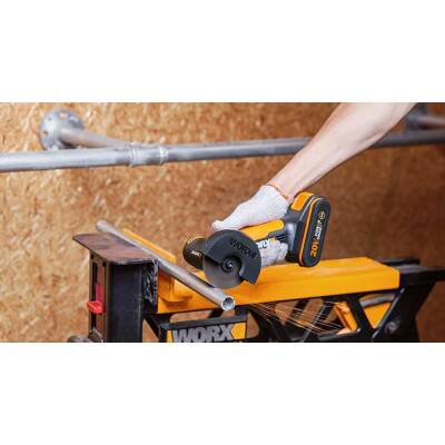 WORX WX801 20Volt 2.0Ah. Li-ion Profesyonel Şarjlı Mini Multi Taşlama - 5