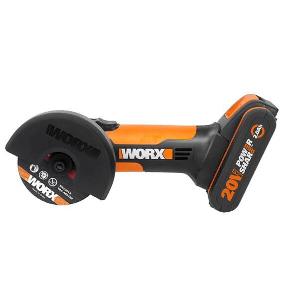 WORX WX801 20Volt 2.0Ah. Li-ion Profesyonel Şarjlı Mini Multi Taşlama - 2