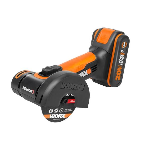 WORX WX801 20Volt 2.0Ah. Li-ion Profesyonel Şarjlı Mini Multi Taşlama - 3