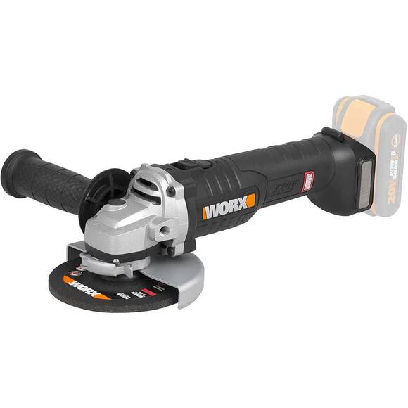 WORX WX812.9 20Volt 125mm Kömürsüz Profesyonel Avuç Taşlama (Akü Dahil Değildir) - 1