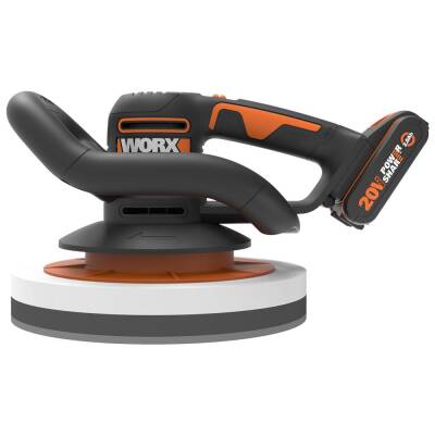 WORX WX856 20Volt 2.0Ah. Li-ion 254MM Şarjlı Orbital Polisaj Makinesi - Worx