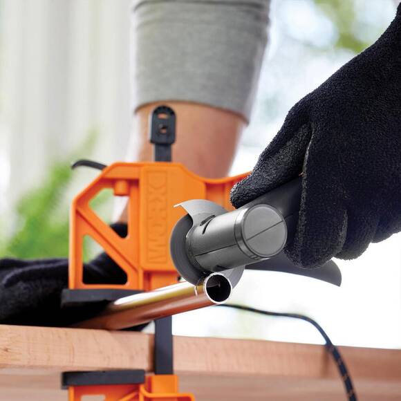 WORX WX990 MAKERX 20Volt 2.0Ah. Kömürsüz Profesyonel Kalem Tipi Devir Ayarlı Gravür + 50MM Açılı Avuç Taşlama Kombo Set + 39 Parça aksesuar - 8